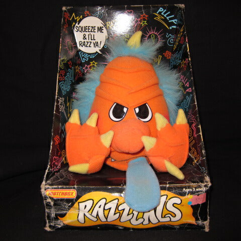 Rare★1986★80'S★RAZZCALS★MATCHBOX★WHOPPER★My Pet Monster★Stuffed Animal★ 