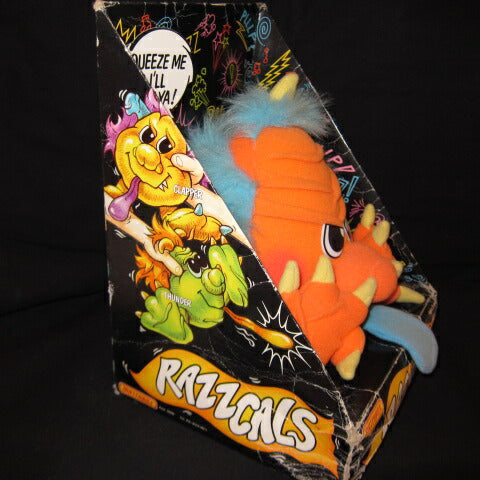 Rare★1986★80'S★RAZZCALS★MATCHBOX★WHOPPER★My Pet Monster★Stuffed Animal★ 
