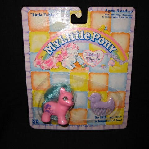 rare! Blister! Vintage★G1★80's★My Little Pony★My Little Pony★Baby★Baby★Teeny Tiny★Doll★Figure★Bear 