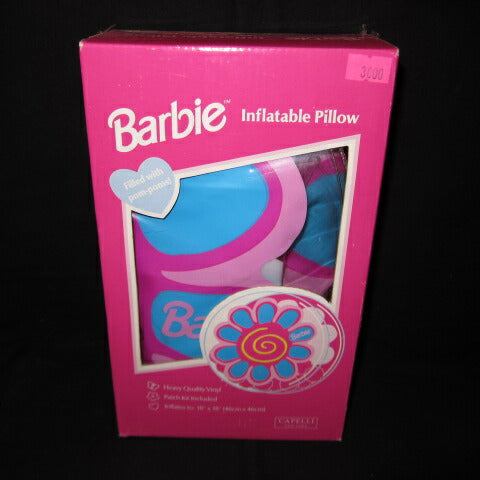 90's★1998年★Barbie★Inflatable Pillow★バービー★ピロー★枕★人形★フィギュア★空気★ビンテージ★