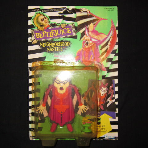 1989★Beetlejuice★Beetlejuice★Blister figure★Doll★Soft vinyl★Tim Burton 