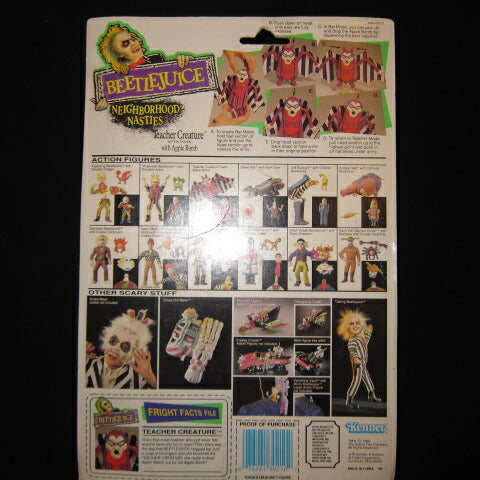 1989★Beetlejuice★Beetlejuice★Blister figure★Doll★Soft vinyl★Tim Burton 