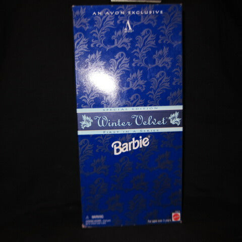 1995★Barbie★Winter Velvet Barbie★Barbie★Winter Velvet Barbie★Doll★Figure★AVON 
