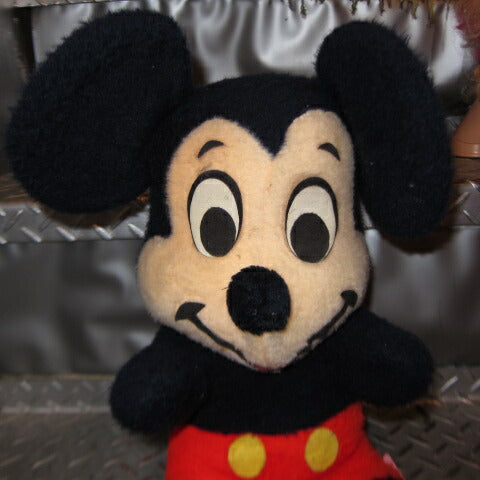 ビンテージ★MickeyMouse★ミッキー★ぬいぐるみ★人形★オールド★ディズニー★ミニーマウス★DISNEY★Walt Disney Productions