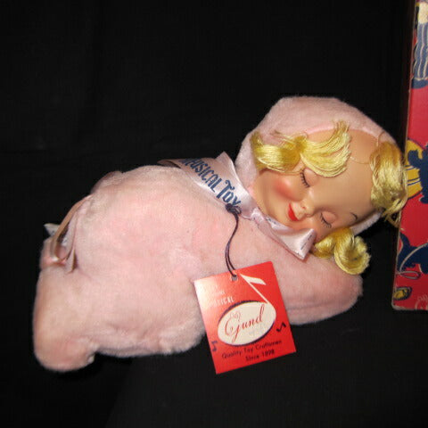 ビンテージ★GUND社製★デッドストック★Baby★ベイビー★赤ちゃん★オルゴール★人形★フィギュア★ぬいぐるみ