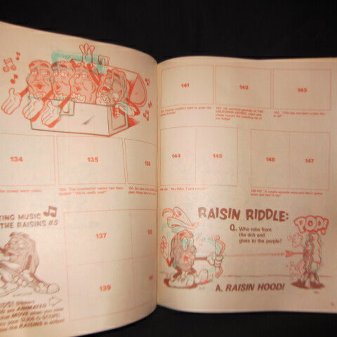 Vintage ★California Raisins★California Raisins★Sticker Book★Bendable★Stuffed Animals★Figures★Dolls 
