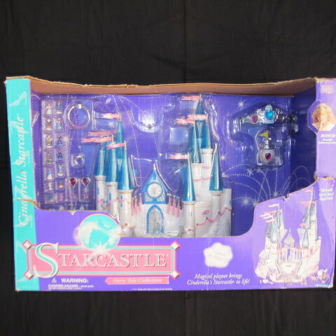 レア！箱入り！★鐘の音が鳴って、ライトアップするステキなお城です♪90's★STARCASTLE★スターキャッスル★シンデレラ城★人形★フィギュア★ドールハウス検)ポーリーポケット