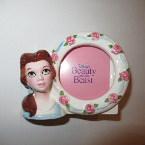 Disney★ディズニー★Beauty and the Beast★美女と野獣★ベル★Belle★フォトフレーム★photoframe★人形★フィギュア★ドール★陶器