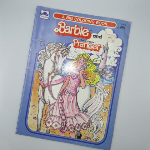 80's★1984年★Barbie★バービー★ぬり絵★coloring Book★コミック★本★COMIC★人形★フィギュア★５９ページ