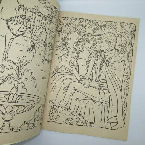 80's★1984年★Barbie★バービー★ぬり絵★coloring Book★コミック★本★COMIC★人形★フィギュア★５９ページ