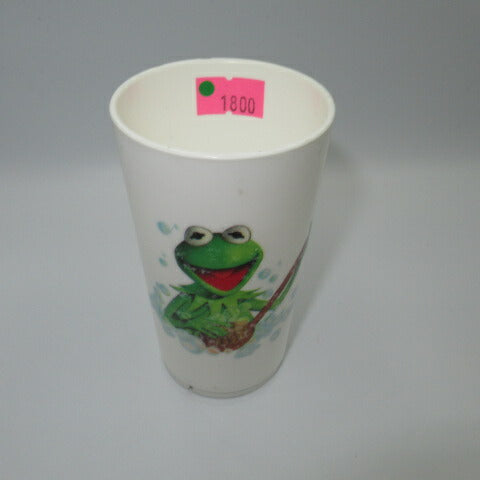 1987年★ビンテージ★カーミット★マペットショー★KERMIT★カップ★ぬいぐるみ★人形★フィギュア★セサミストリート