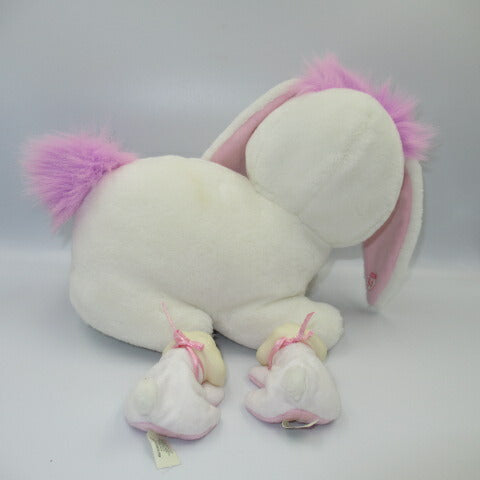 お腹から赤ちゃんを生みます！90's★ビンテージ★Pet Surprise★ペットサプライズ★バニーサプライズ★パピーサプライズ★ぬいぐるみ★人形★ウサギ★ホワイト×ラベンダー