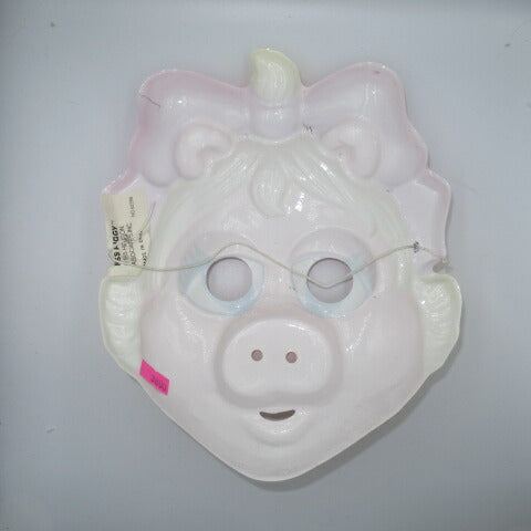 1985年★マペッツ★マペットショー★ミスピギー★Miss Piggy★ベイビーピギー★お面★マスク★ぬいぐるみ★人形★フィギュア★セサミストリート