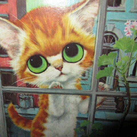70's ★Vintage★Sad Eyes★Sad Eyes★Doll★Big Eyes★Big eyes★print★Print★Wall Art★Wall Art★Cat★Kitty★B 