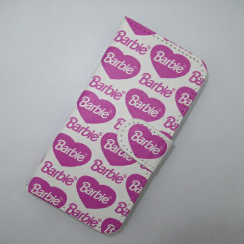 SALE!!!Cute Barbie iPhone case♪barbie★Barbie★iPhone5 case★Compatible with iPhone5, iPhone5C, iPhone5S★Doll★Figure★Notebook type★Heart logo★iPhone case 