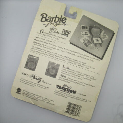 1992年★Barbie　for girls★Cool Jousバービー★トラベルゲーム★TRAVEL GAME★カードゲーム★人形★フィギュア★