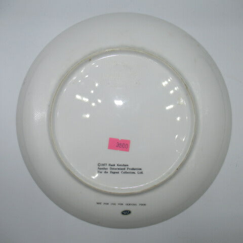 1977年★70's★ヴィンテージ★ビンテージ★VINTAGE★クリスマス★Christmas★Dennis the Menace★Christmas Plate★Hank Ketcham★Made in Japan★★Holiday Display★Collectible★Cartoon★フィギュア★人形★おもちゃ★陶器