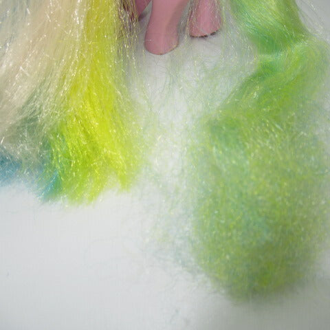 しっぽが伸びるポニーです！ビンテージ★G1★80's★My Little Pony★マイリトルポニー★パープル★紫★Curly Locks★痛みあり★ペガサス