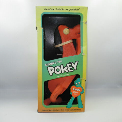Bendable★POKEY★GUMBY★Gumby★Porky★28cm★Figure★Plush toy★VINTAGE★Vintage★Crane anime 