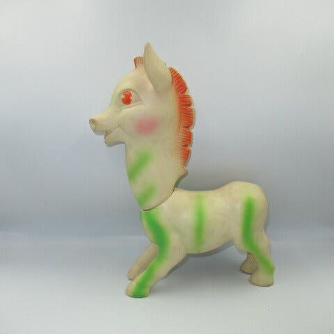 ビンテージ★スクイーズ★ソフビ人形★可愛いシマウマ★ZEBRA★フィギュア★人形★