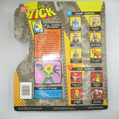 1994★90's★THE TICK★FOX★Figure★Doll★Plush★Hero★Grasping El Seed★BANDAI★Bandai 