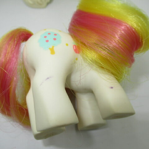 ビンテージ★G1★80's★My Little Pony★マイリトルポニー★ファミリー★３体セット★親子★人形★フィギュア★Apple Delight★アップルデライト