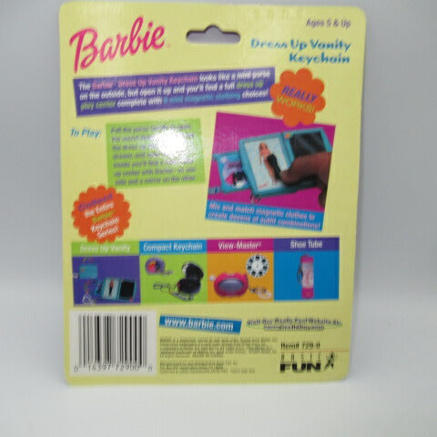 2000★Barbie★Keychain★Barbie★Doll★Figure★Dress Up Vanity keychain★Dress Up Vanity keychain 