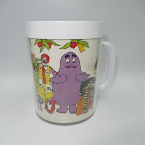 DeadStock！★デッドストック★70's★1978年★ビンテージ★マクドナルド★カップ★プラスチックカップ★コップ★マグ★フィギュア★人形★フライガイ★ドナルド★グリマス★ハンバーグラー★ビッグマックポリス★メイヤー・マックチーズ★キャプテン・クローク