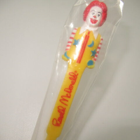 Vintage★DeadStock★Deadstock★80'S★1988★McDonald's★McDonald's★Ronald★Toothbrush★Children's★Doll★Figure★Donald★Stuffed toy★14cm 