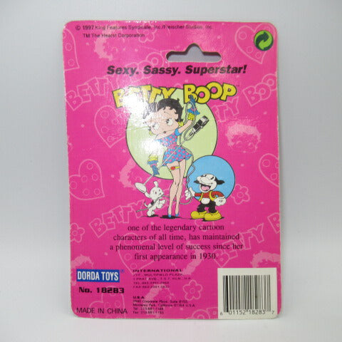 DeadStock★1997★Betty Boop★BettyBoop★Betty★Figure★Doll★Key Ring★Keychain★Keychain★Deadstock★Cabaret★Dancer 