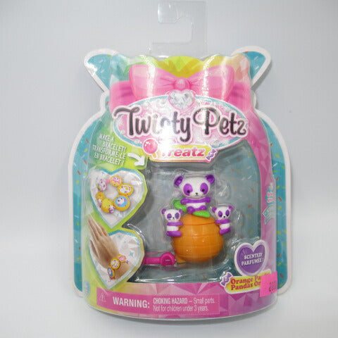 可愛いブレスレット！★Twisty Petz Treatz★ツイスティーペッツ★Orange Pandas★パンダ★オレンジ★フィギュア★人形★
