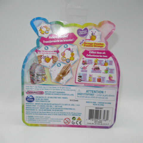 可愛いブレスレット！★Twisty Petz Treatz★ツイスティーペッツ★Orange Pandas★パンダ★オレンジ★フィギュア★人形★