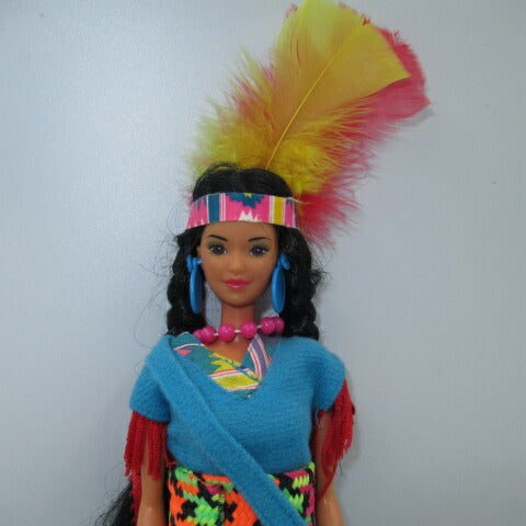 1996★90's★Barbie★Barbie★Native american Barbie★Native American Barbie★Doll★Figure★Loose★No box 
