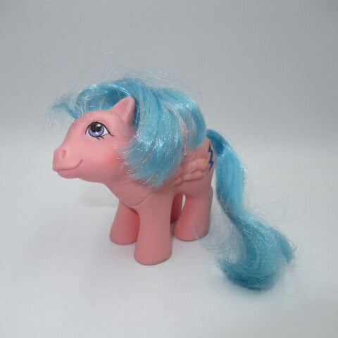 洋服を着たビンテージのマイリトルポニーのBabyです！80's★My Little Pony★マイリトルポニー★人形★フィギュア★ベイビー★女の子★雷★稲妻★イナズマ