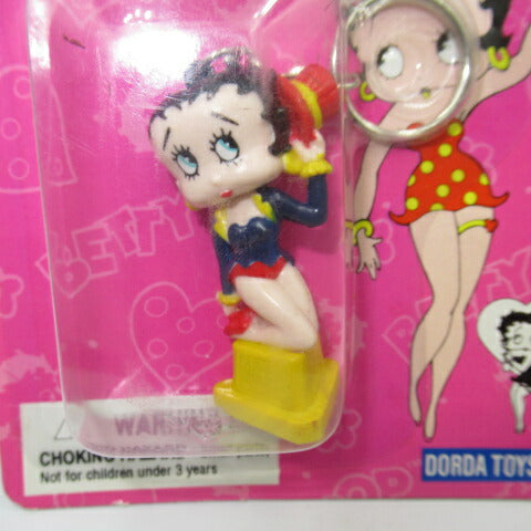 DeadStock★1997★Betty Boop★BettyBoop★Betty★Figure★Doll★Key Ring★Keychain★Keychain★Deadstock★Cabaret★Dancer 