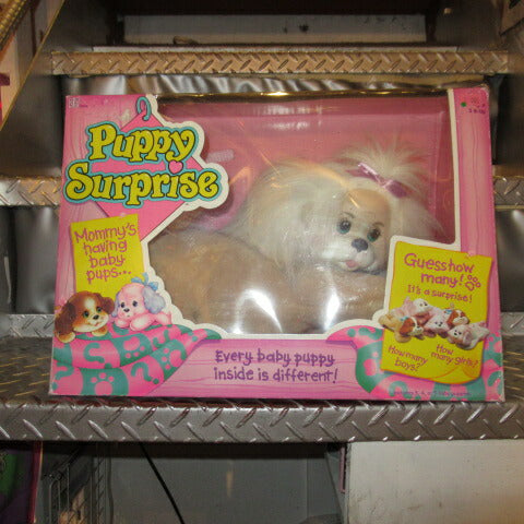 レア！！箱付き★赤ちゃん３体入り★90's★1991年★Pet Surprise★Puppy Surprise★ペットサプライズ★パピーサプライズ★ぬいぐるみ★ビンテージ★ヴィンテージ★Hasbro★ハズブロ