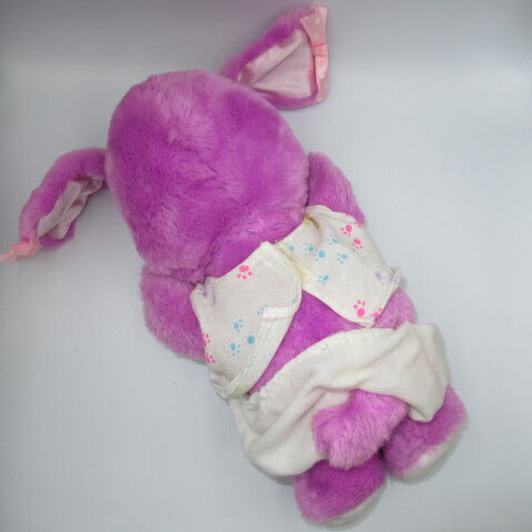 レア！90's★1990年★マジックナーサリー★Magic Nursery★パープルパピー★ぬいぐるみ★人形★フィギュア★MATTEL★28センチ