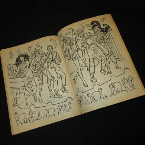 1987年★Barbie★バービー★ROCKERS★ロッカーズ★ぬり絵★カラーリングブック★本★マガジン★アクティビティブック★人形★フィギュア