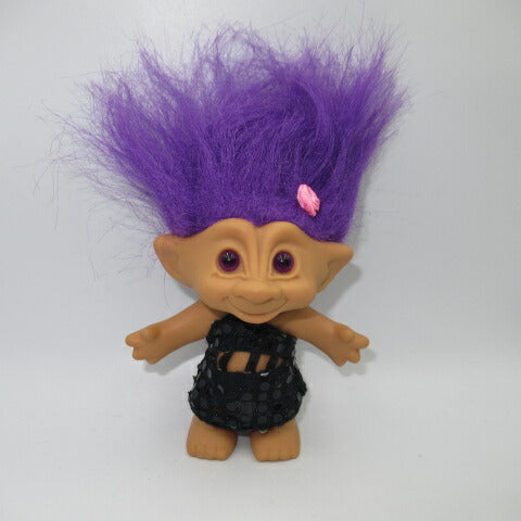 ビンテージ★TROLL★TROLLS★トロール★人形★フィギュア★妖精★パープルヘア
