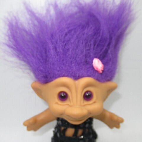 ビンテージ★TROLL★TROLLS★トロール★人形★フィギュア★妖精★パープルヘア