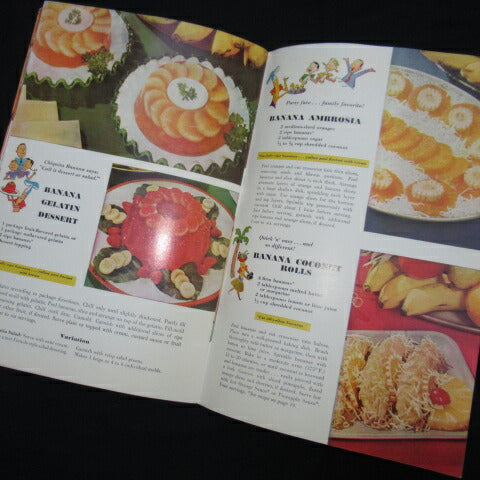 1956年★50's★Chiquita Brands International★Chiquita Banana★バナナ★レシピ本★ビンテージ★フィギュア★人形