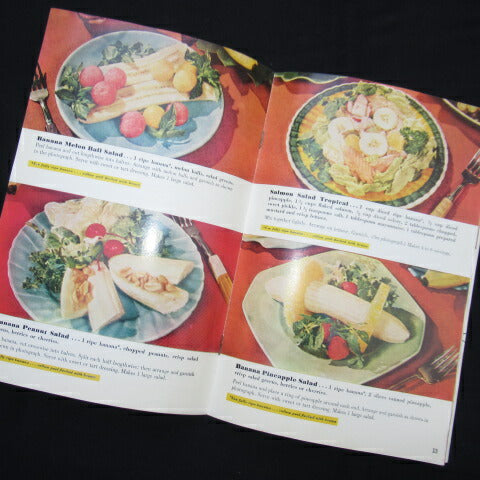 1956年★50's★Chiquita Brands International★Chiquita Banana★バナナ★レシピ本★ビンテージ★フィギュア★人形