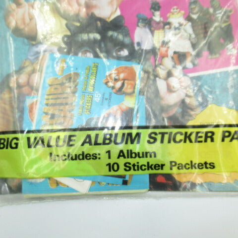 レア！！90's★ディズニー★DINOSAURS★恐竜家族★ステッカーアルバム★ステッカーアルバム＆ステッカー（10パック）★ベイビー★フィギュア★人形★ぬいぐるみ