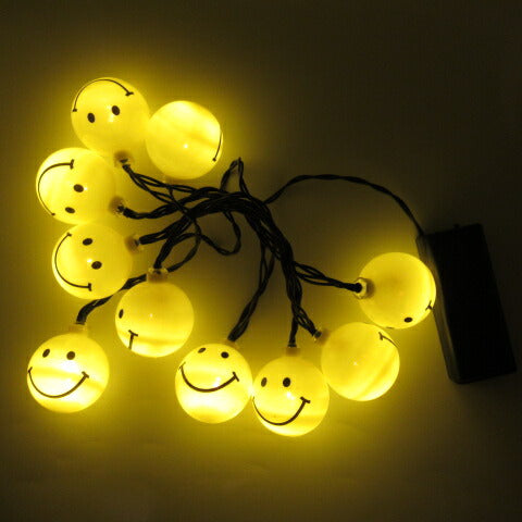 Smile★Smiley Face★スマイル★スマイリーフェイス★LED★電池式★デコレーションライト★パーティーライト★Party Light★Room Light★フィギュア★人形★新品