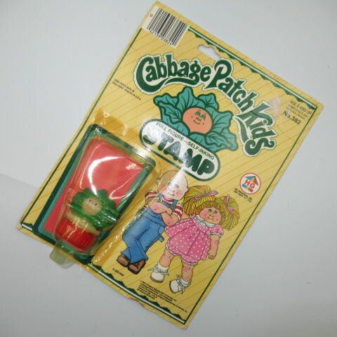 80's★1984★CabbagePatchKids★CabbagePatchKids★CabbageDoll★Stamp★STAMP★Baby★Vintage★Figure★PVC★Doll 