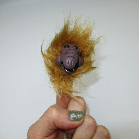80's★ビンテージ★NHK海外ドラマ★ALF★アルフ★フィンガーパペット★指人形★クリップ人形★パペット★ぬいぐるみ★人形★４センチ