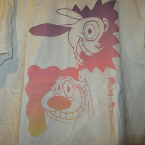 Nickelodeon★Ren &amp; Stimpy★Ren&amp;Stimpy★Stimpy★T-shirt★Figure★Stuffed animal★Doll★M size★Pastel 