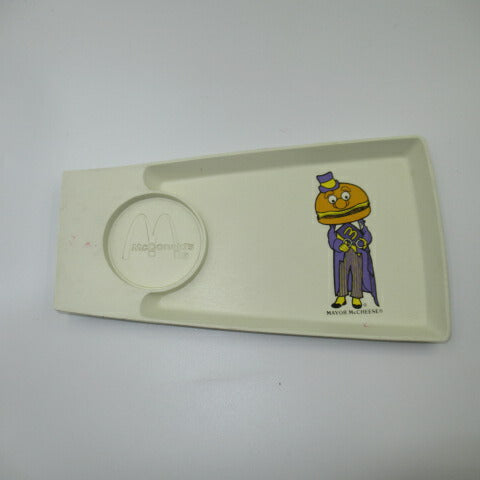 70's★ビンテージ★マクドナルド★プレート★皿★フィギュア★人形★McDonald’s★MAYOR McCHEESE★チーズバーガーメイヤー