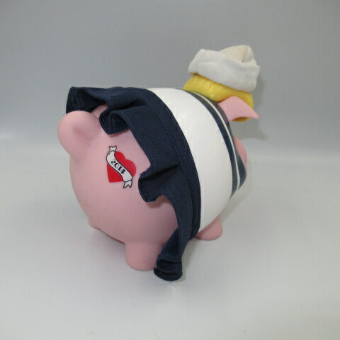 2014★Pig★PIG★OLD NAVY★Old Navy★Navy★Sailor★Piggy bank★CoinBank★Coin bank★Soft vinyl doll★Figure★ 