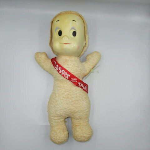 50's★60’ｓ★ビンテージ★Casper★キャスパー★TALKING★トーキング★ぬいぐるみ★人形★フィギュア★オールド★Mattel★マテル
